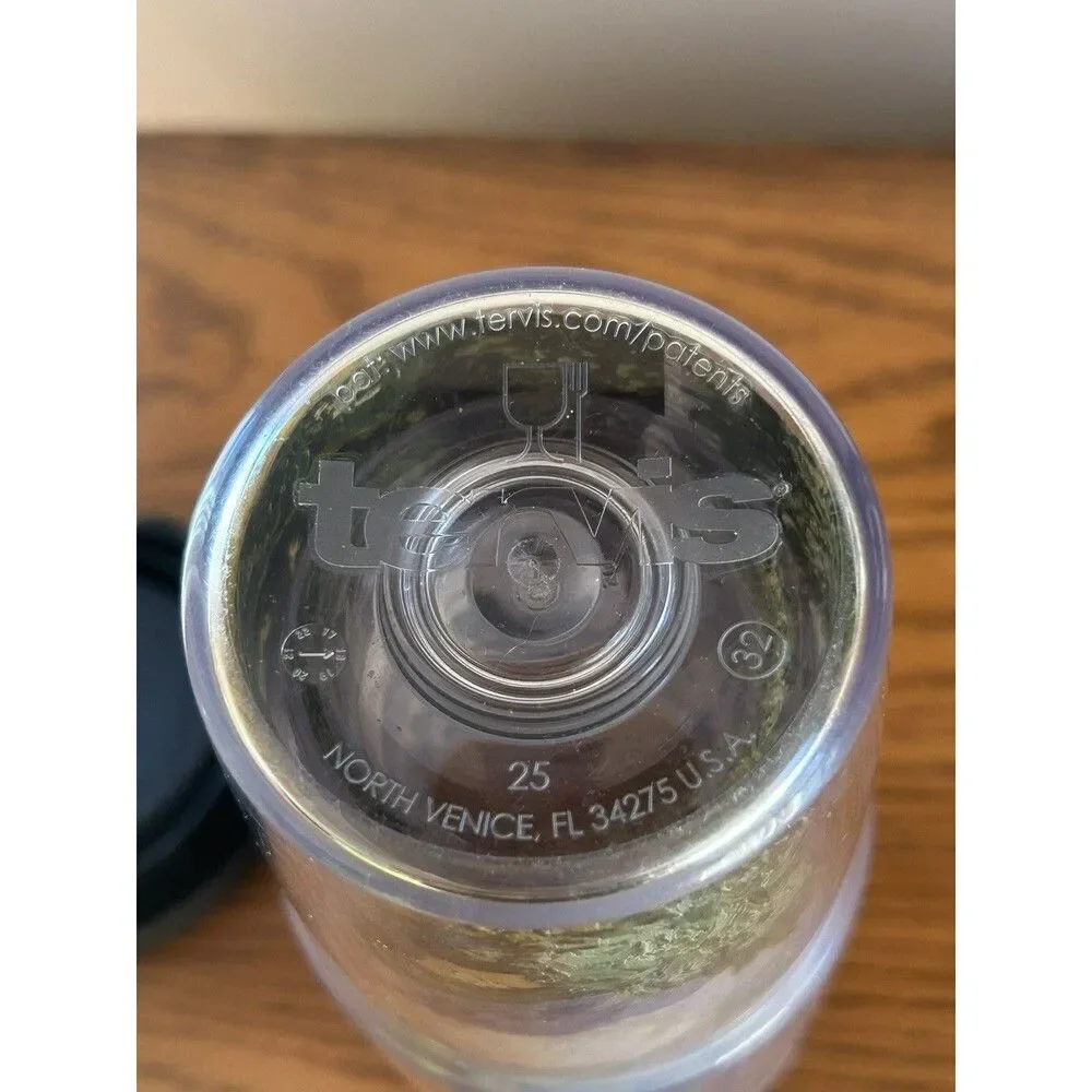 Tervis Tumbler w/Lid 32oz Made In USA‎ Van Gogh Wheat Field w/ Cypresses